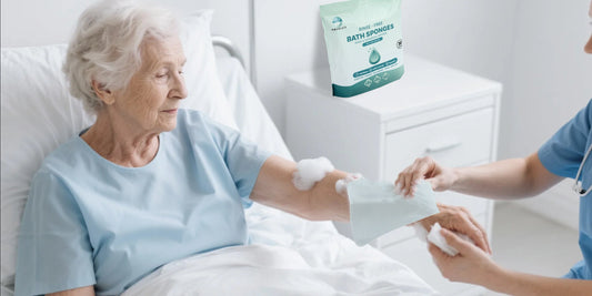Shower Impossible? Stay Fresh Anywhere with Rinse-Free Bathing Sponges!