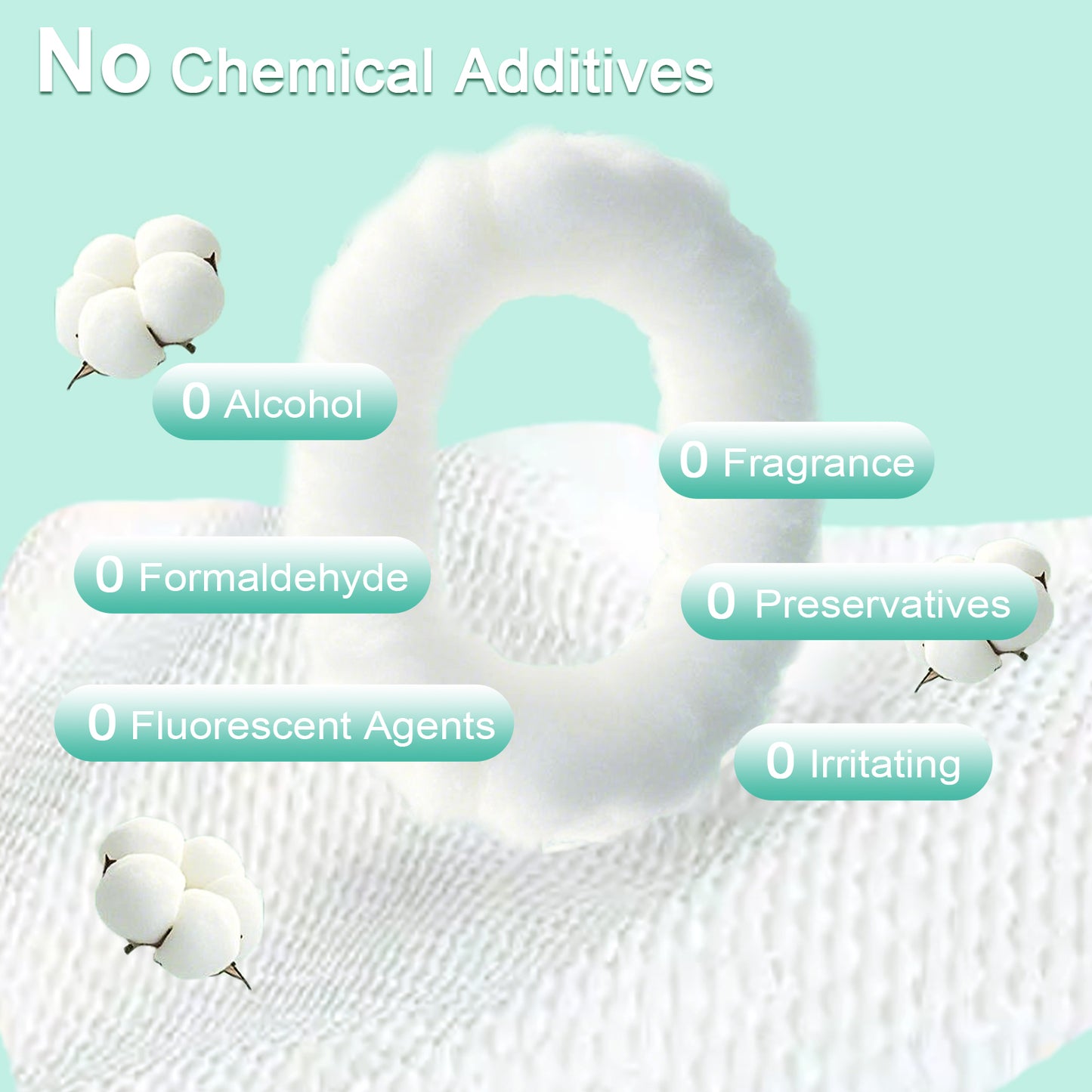 ARCOLUX Disposable Face Towels XL, 10"×12"